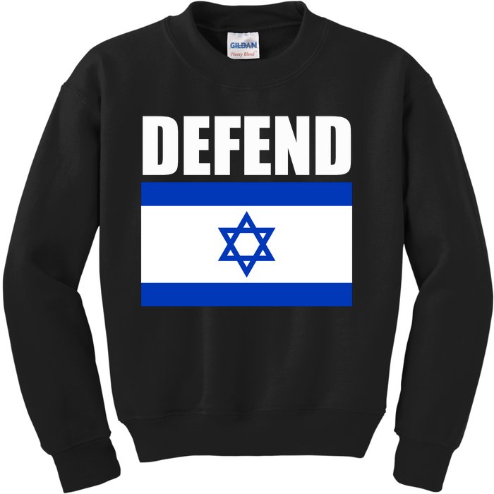 Defend Israel Kids Sweatshirt