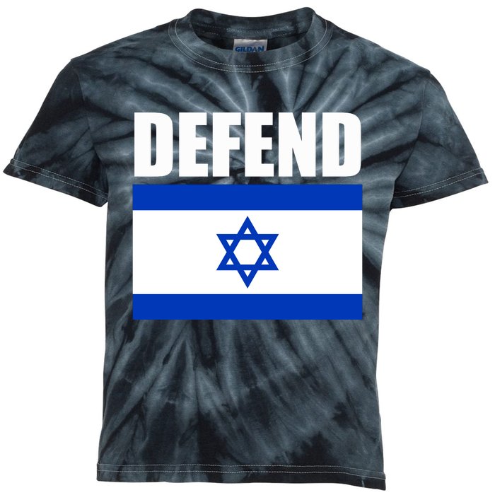 Defend Israel Kids Tie-Dye T-Shirt