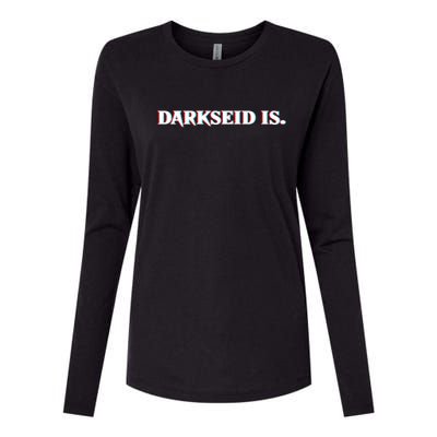 Darkseid Is Womens Cotton Relaxed Long Sleeve T-Shirt