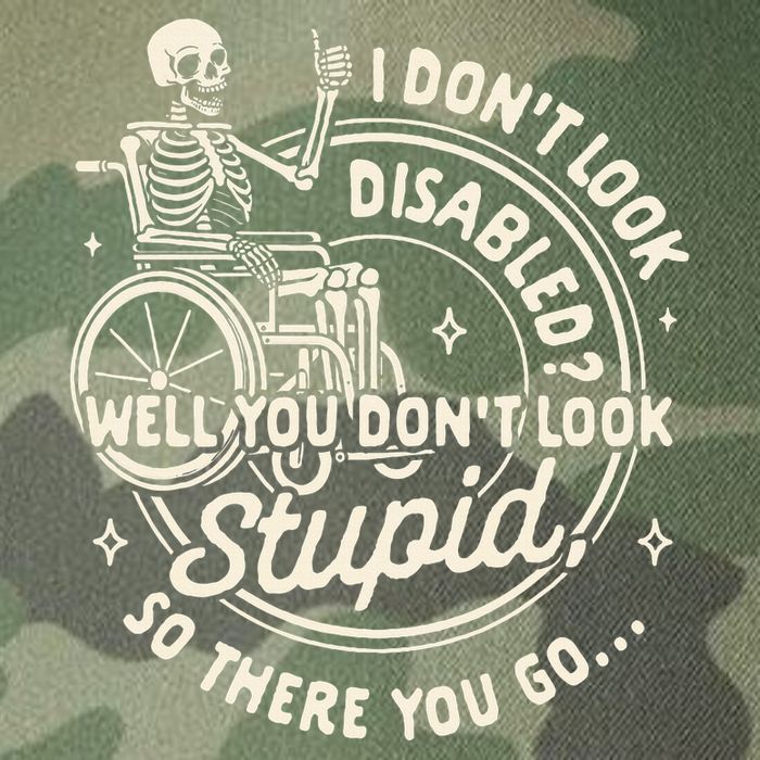 Disability I DonT Look Disabled You DonT Look Stupid Legacy Tie Dye Trucker Hat