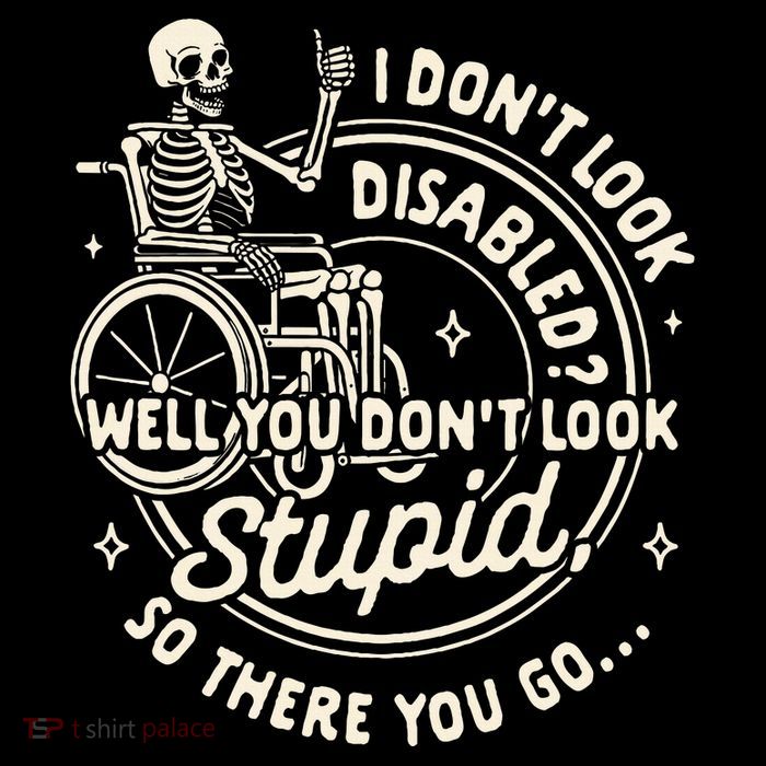 Disability I DonT Look Disabled You DonT Look Stupid Pom Pom 12in Knit Beanie