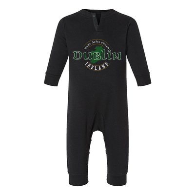 Dublin Ireland Infant Fleece One Piece