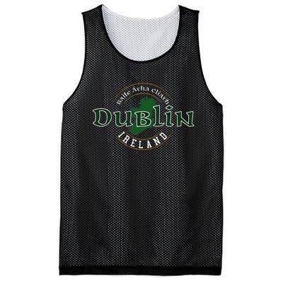 Dublin Ireland Mesh Reversible Basketball Jersey Tank