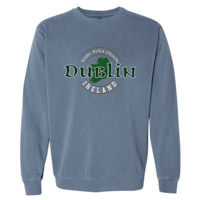 Dublin Ireland Garment-Dyed Sweatshirt