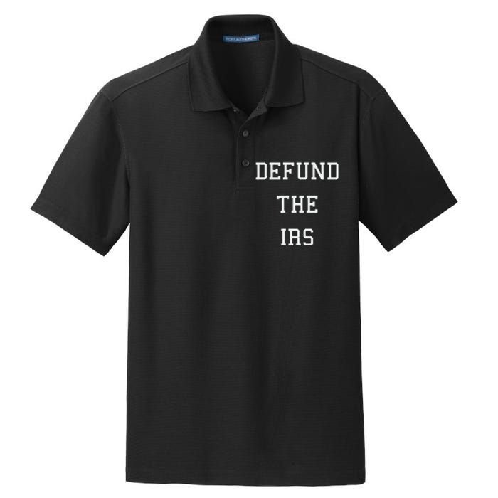 Defund IRS Dry Zone Grid Polo