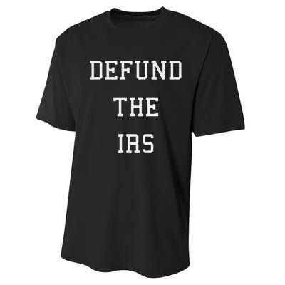 Defund IRS Performance Sprint T-Shirt