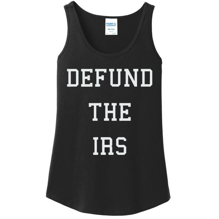 Defund IRS Ladies Essential Tank