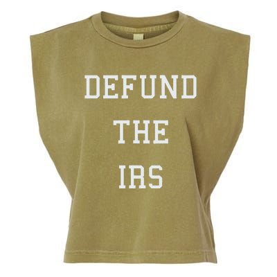 Defund IRS Garment-Dyed Women's Muscle Tee