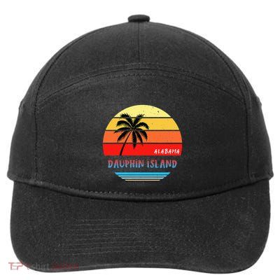 Dauphin Island Dauphin Island Alabama 7-Panel Snapback Hat