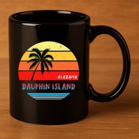 Dauphin Island Dauphin Island Alabama 11oz C Handle Ceramic Mug