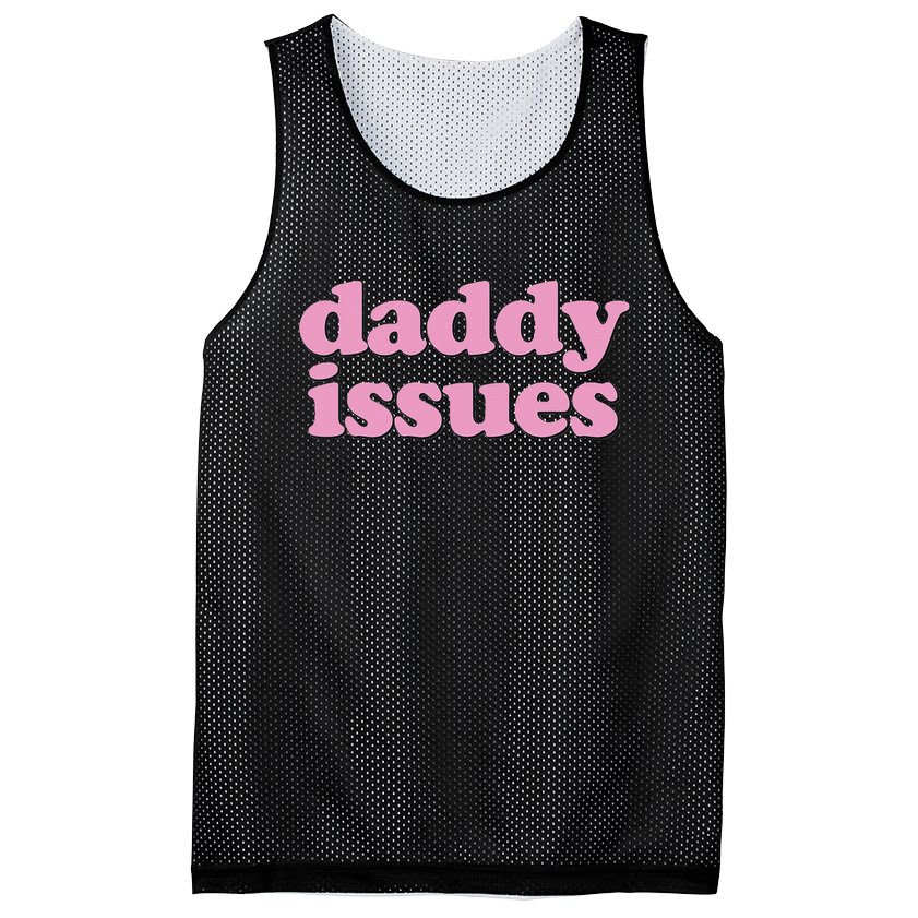 Daddy Issues  Mesh Reversible Basketball Jersey Tank