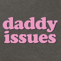 Daddy Issues  Cotton Canvas Backpack