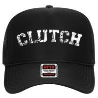 Driving In Distressed Look Coupling High Crown Mesh Back Trucker Hat