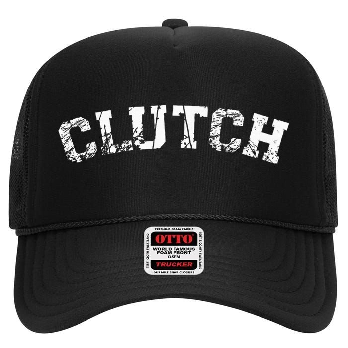 Driving In Distressed Look Coupling High Crown Mesh Back Trucker Hat