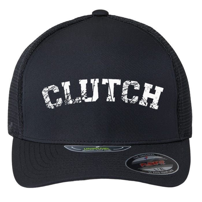 Driving In Distressed Look Coupling Flexfit Unipanel Trucker Cap