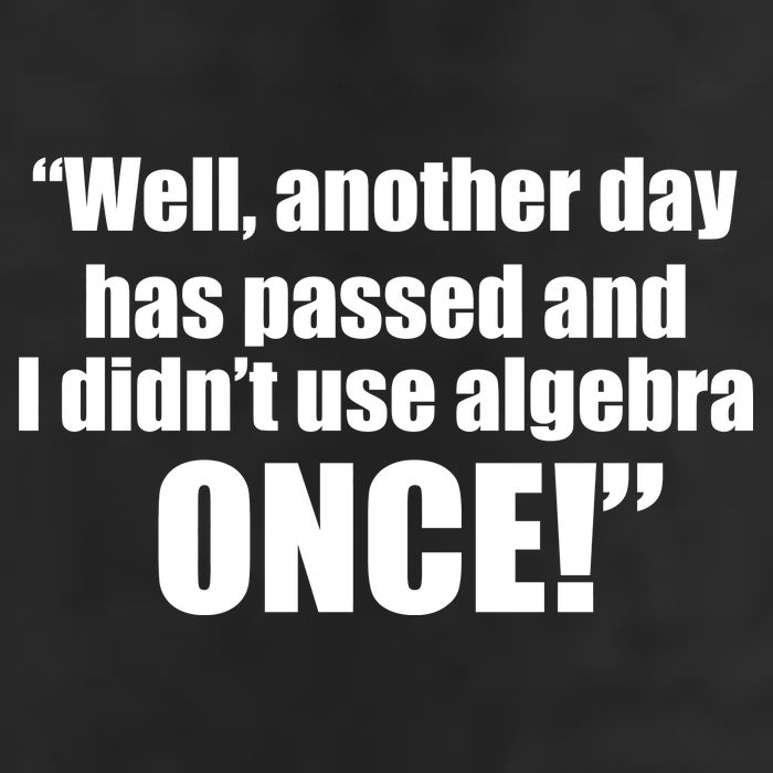 Didn't Use Algebra Today Math Irrelevance Funny Beanie