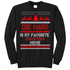 Die Hard Is My Favorite Movie Ugly Christmas Sweatshirt