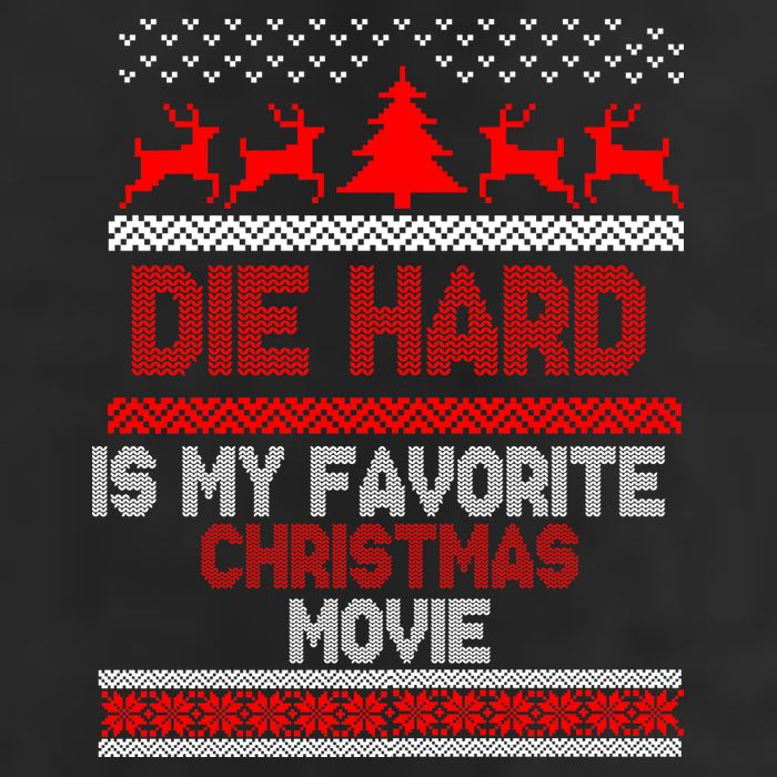 Die Hard Is My Favorite Movie Ugly Christmas 11oz C Handle Ceramic Mug