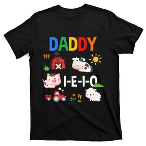 Daddy I E I O Farm Party 3rd Birthday T-Shirt