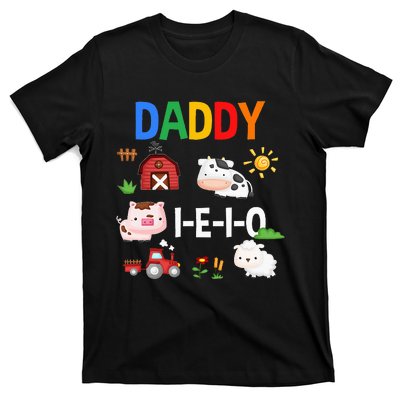 Daddy I E I O Farm Party 3rd Birthday T-Shirt