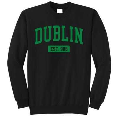 Dublin Ireland Est. 988 Irish Vintage Sweatshirt