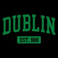 Dublin Ireland Est. 988 Irish Vintage Button