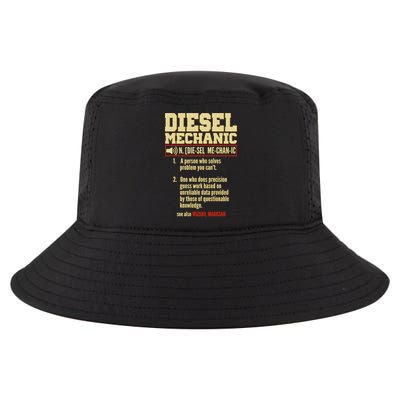 Diesel Mechanic Cool Comfort Performance Bucket Hat