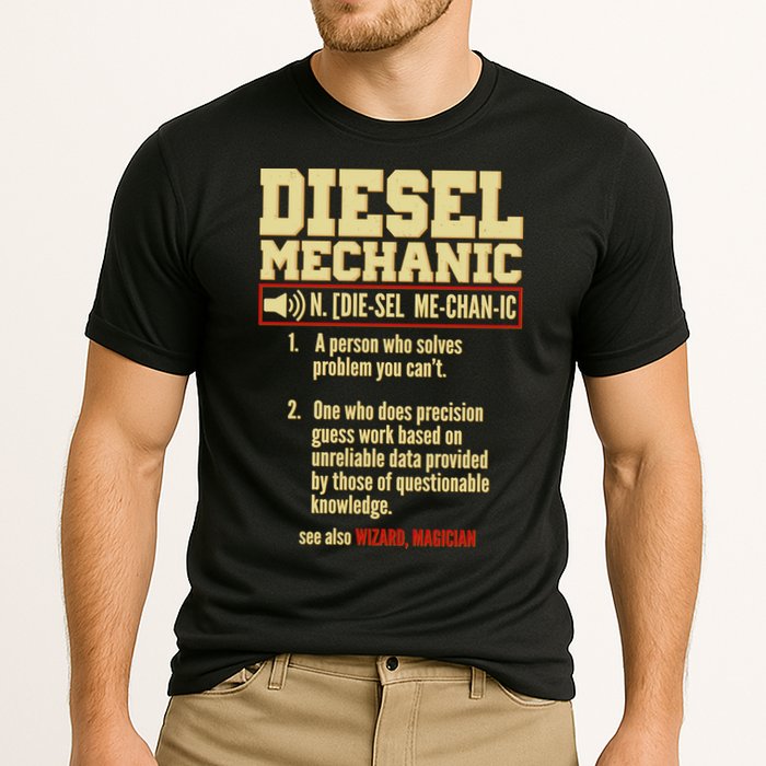 Diesel Mechanic Performance Shirt