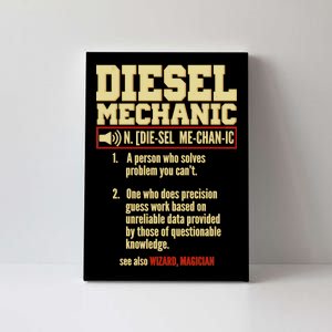 Diesel Mechanic Canvas