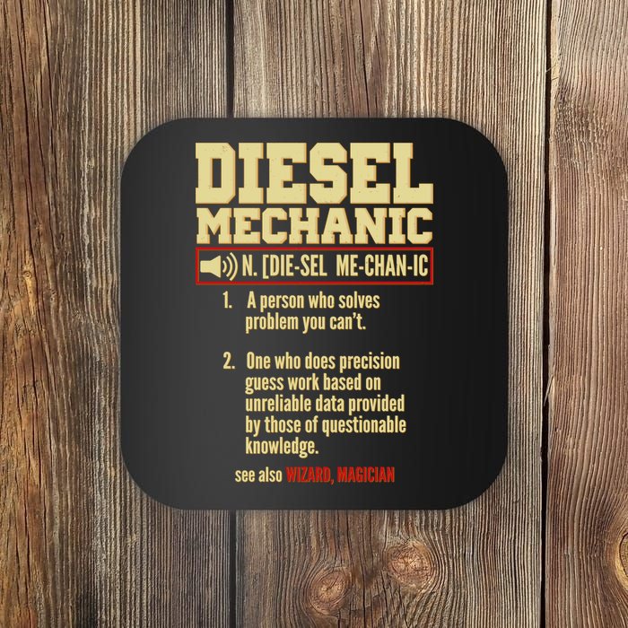 Diesel Mechanic Coaster