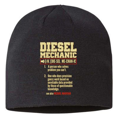 Diesel Mechanic Sustainable Beanie