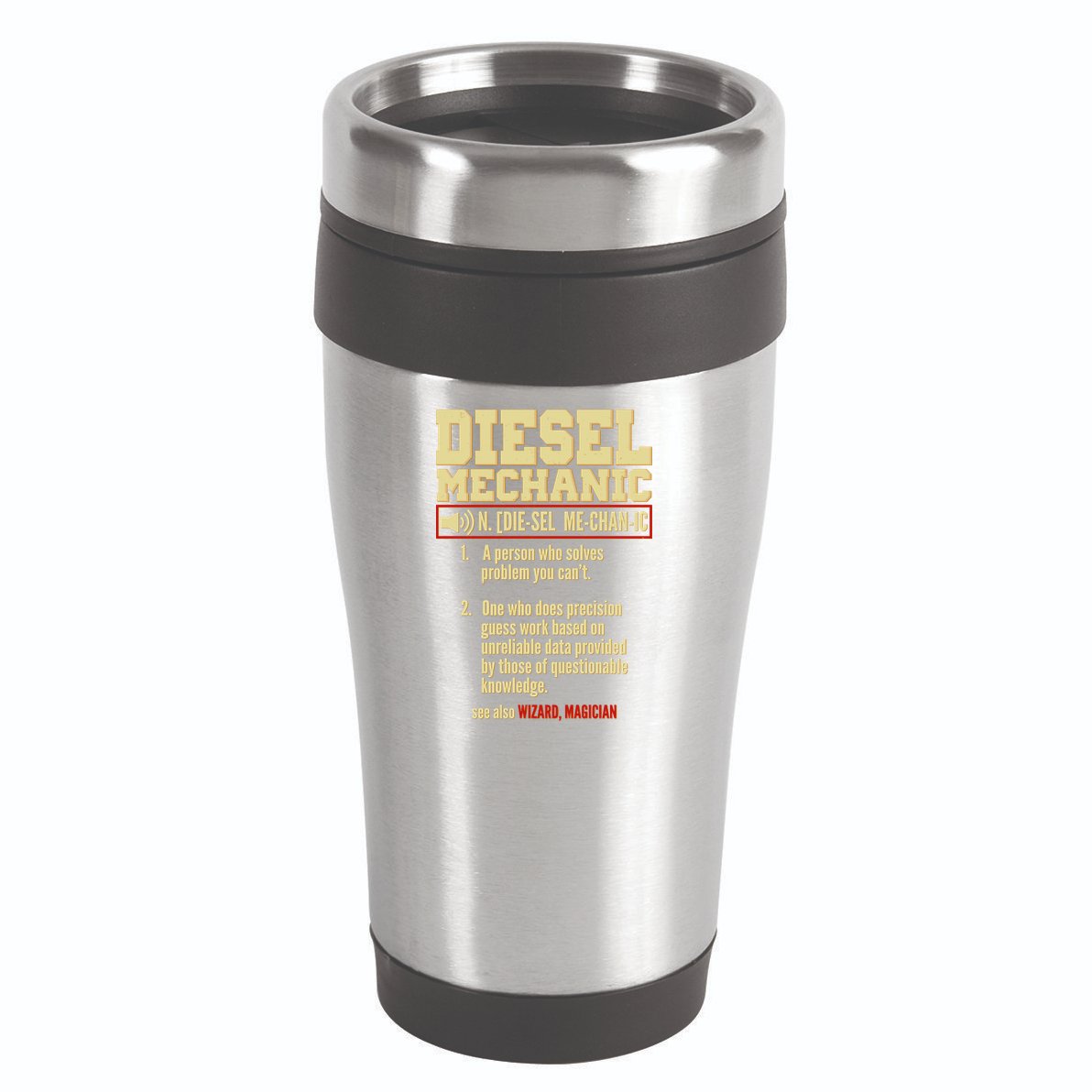 Diesel Mechanic 16oz Travel Tumbler