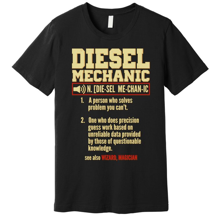 Diesel Mechanic Premium T-Shirt