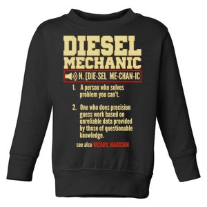 Diesel Mechanic Toddler Sweatshirt