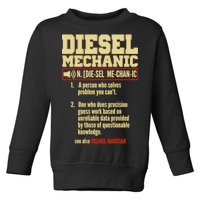 Diesel Mechanic Toddler Sweatshirt