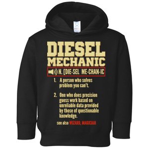 Diesel Mechanic Toddler Hoodie