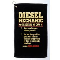Diesel Mechanic Golf Towel