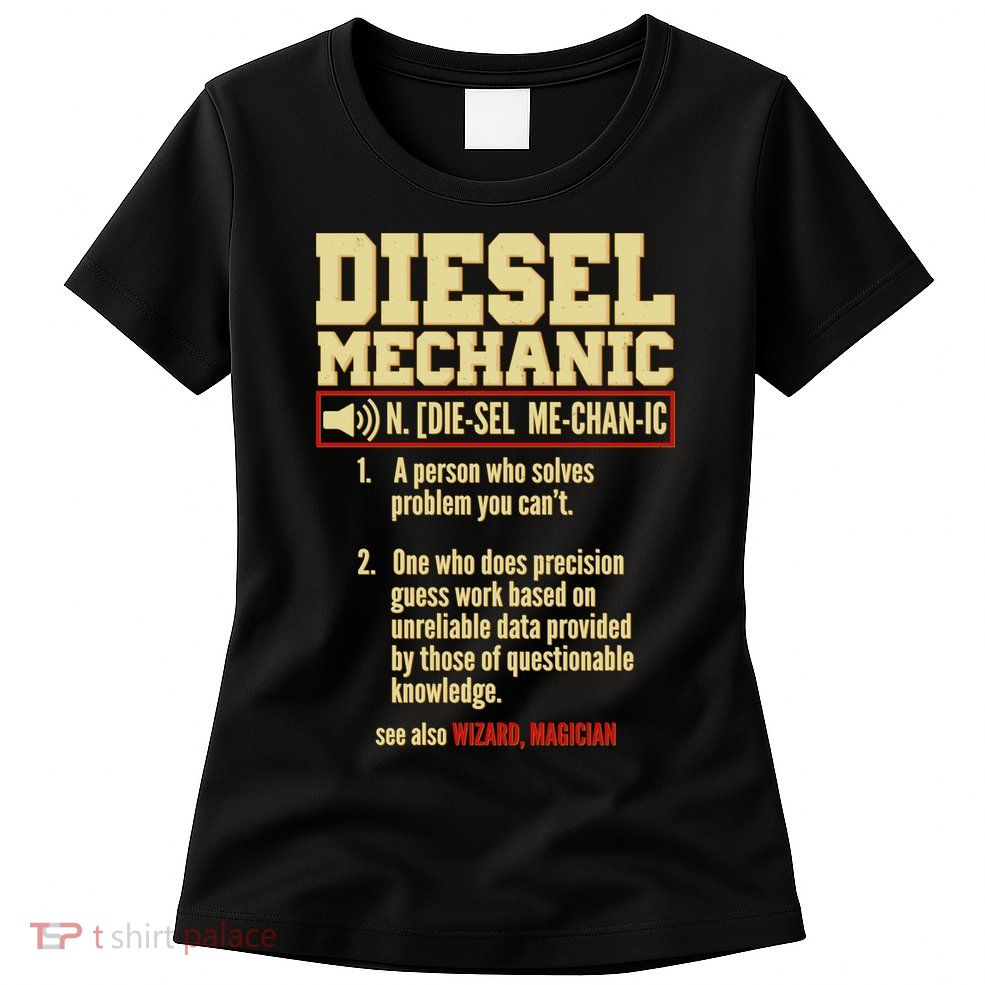Diesel Mechanic Womens T-Shirt