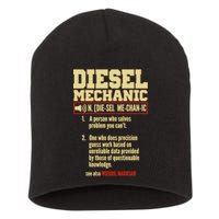 Diesel Mechanic Short Acrylic Beanie