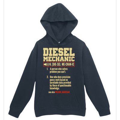 Diesel Mechanic Urban Pullover Hoodie