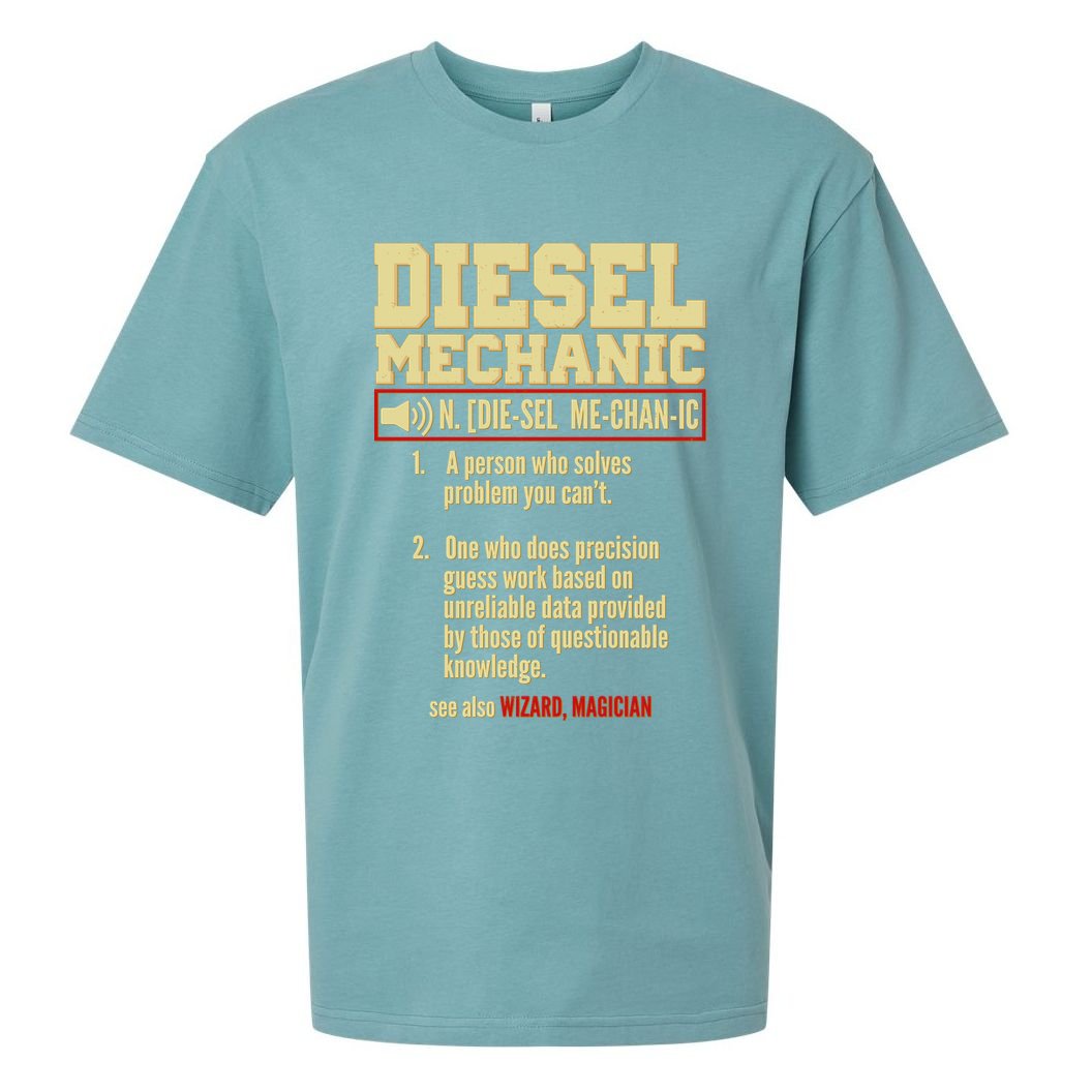 Diesel Mechanic Sueded Cloud Jersey T-Shirt