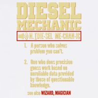 Diesel Mechanic Garment-Dyed Sweatshirt
