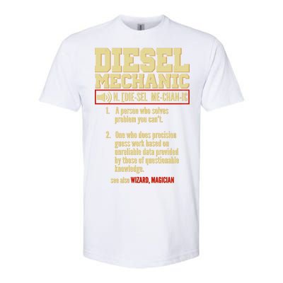 Diesel Mechanic Softstyle® CVC T-Shirt