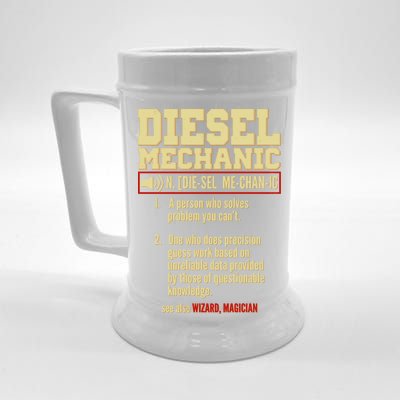 Diesel Mechanic Beer Stein