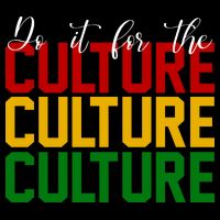 Do It For The Culture African American Pride Drawstring Bag