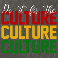 Do It For The Culture African American Pride Cotton Canvas Backpack