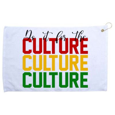 Do It For The Culture African American Pride Grommeted Golf Towel