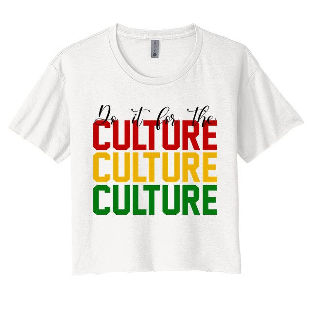 Do It For The Culture African American Pride Crop Top