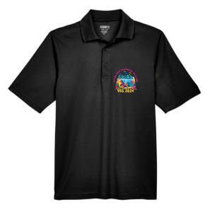 Diving Into Friendship With God Beach Scuba Vbs 2024 Men's Origin Performance Pique Polo