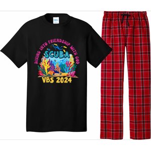 Diving Into Friendship With God Beach Scuba Vbs 2024 Pajama Set